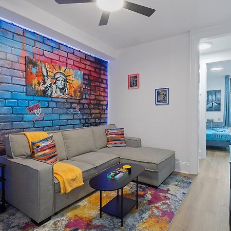 Funky & Colorful Urban Getaway, 20 Minutes To Nyc Lägenhet Hoboken Exteriör bild