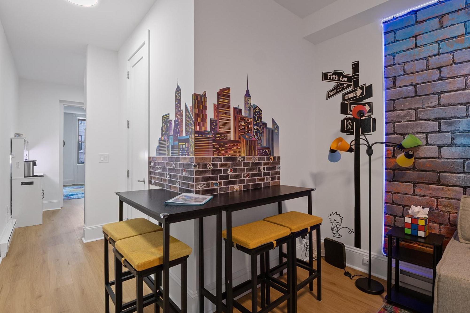 Funky & Colorful Urban Getaway, 20 Minutes To Nyc Lägenhet Hoboken Exteriör bild